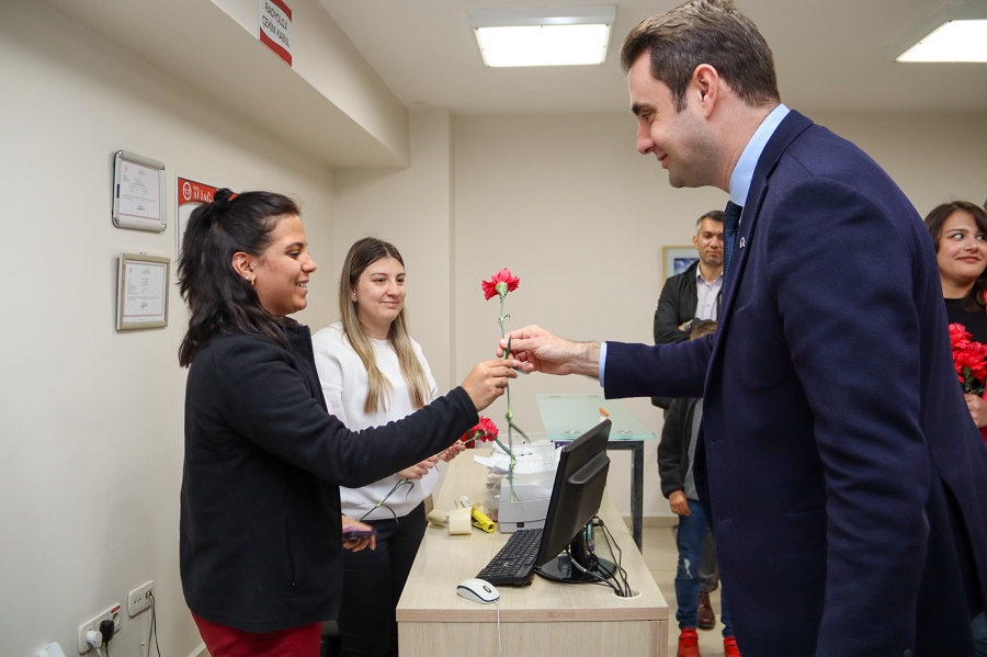 ÇAĞATAY GÜÇ’TEN SAĞLIK ÇALIŞANLARINA  ZİYARET 